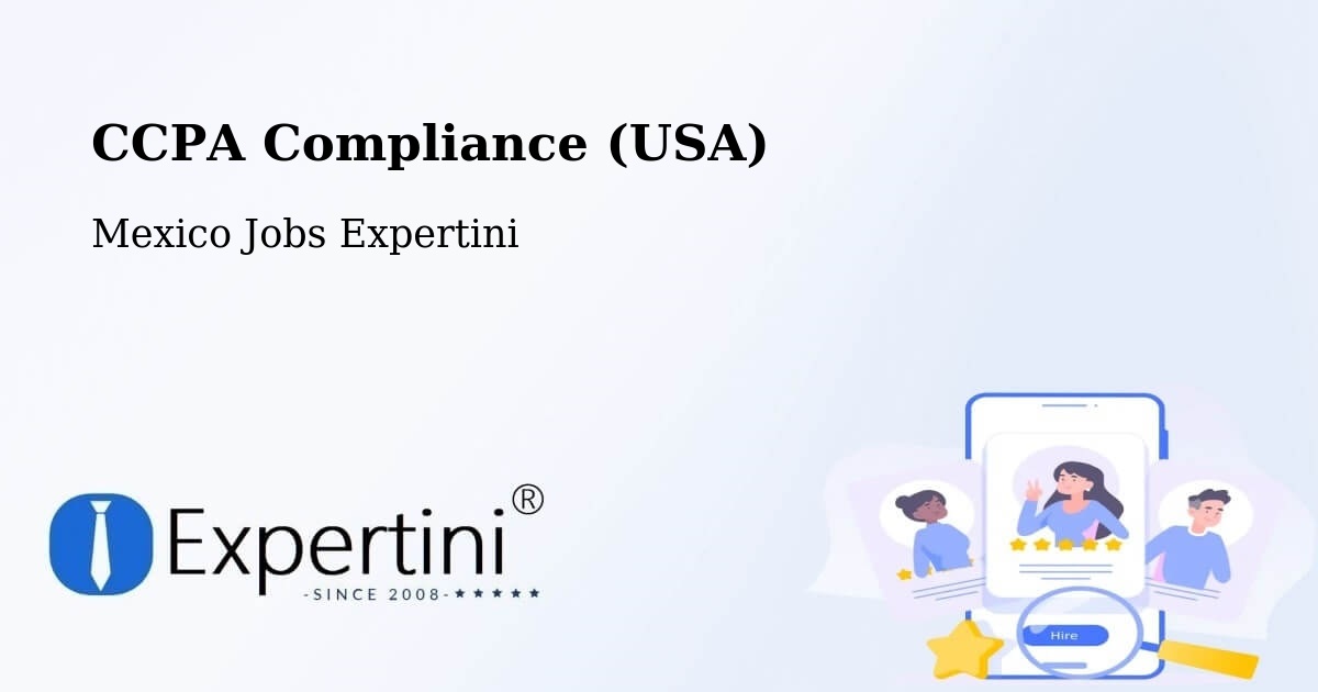 CCPA Privacy Rights & Compliance Notice – Pothé - Mexico Jobs Expertini